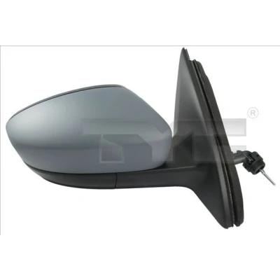 Imagem de Espelho retrovisor Tyc 332 0056 esquerda com subcapa ajuste: por cabo de aço, convexo