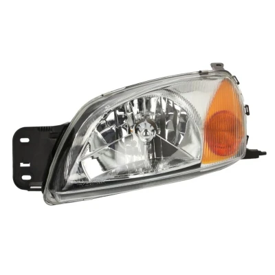 Imagem de TYC 20 5924 15 2 Farol Principal esquerda H4 com motor elétrico, porta lâmpadas FORD: Fiesta 4, Mk4