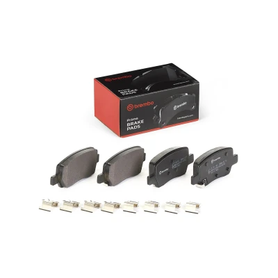 Imagem de BREMBO P 30 141 Jogo de pastilhas para travão disco com avisador sonoro desgaste sem acessórios HYUNDAI: Santa Fé IV