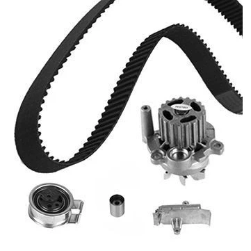 Imagem de GRAF KP1355 1 Bomba de Água + Kit correia Distribuição com amortecedor tensor, rolo tensor 120 30mm para accionamento da dentada