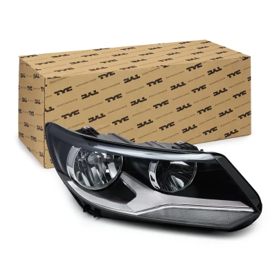 Imagem de TYC 20 14369 05 2 Farol Principal à direita H7, H15 para circulação pela com motor elétrico VOLKSWAGEN: Tiguan I
