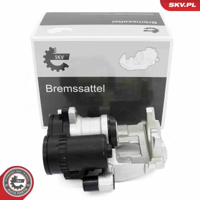 Imagem de ESEN SKV 56SKV554 Pinça de travão Fundição cinzenta Eixo traseiro direito com motor elétrico para veículos estacionamento