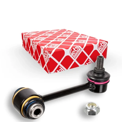 Imagem de FEBI BILSTEIN 42944 barra / escora, estabilizadora Eixo traseiro esquerdo, direito M10 x 1,25 com porca autoblocante Aço