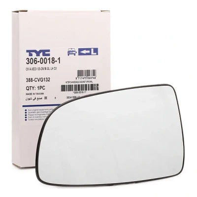Imagem de TYC 306 0018 1 Vidro Espelho esquerda CHEVROLET: Aveo / Kalos Hatchback, Sedan