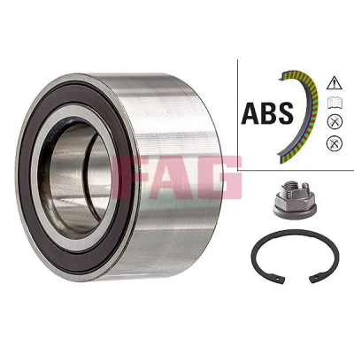 Imagem de FAG Kit de rolamento roda A imagem corresponde ao volume fornecimento 72mm NISSAN: MICRA 5 713 6332 60