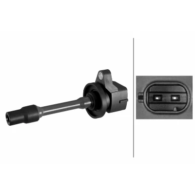 Imagem de HELLA 5DA 358 290 771 Bobina de ignição 2pólos 12V Tipo ligação SAE