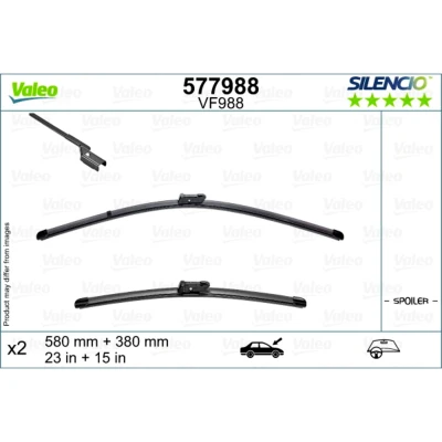 Imagem de Escova do limpa vidros Valeo 577988 à frente plana NISSAN: Juke II