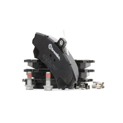 Imagem de BREMBO P 50 055 Jogo de pastilhas para travão disco com avisador sonoro desgaste parafusos pinça acessórios