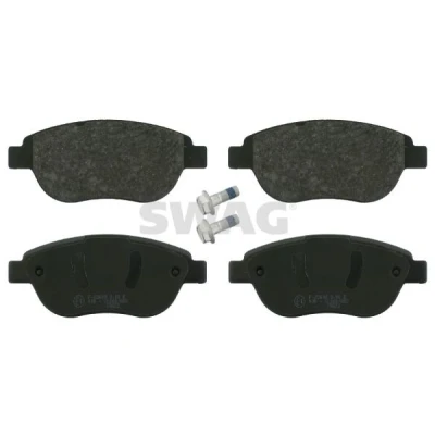 Imagem de SWAG 62 91 6422 jogo de pastilhas para travão disco Eixo dianteiro excl. contacto aviso desgaste com parafusos PEUGEOT: 207 Hatchback