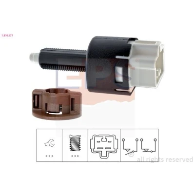 Imagem de EPS 1.810.177 Interruptor de luz stop mecânico Made in Italy OE Equivalent MITSUBISHI: Grandis