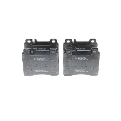 Imagem de BOSCH 0 986 460 976 Jogo de pastilhas para travão disco Baixo teor metálico com chapa anti ruído MERCEDES BENZ: SL Cabrio, Classe S Sedan