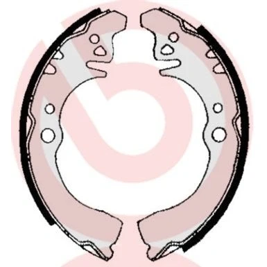 Imagem de BREMBO S 16 507 Maxilas de Travão 180 27