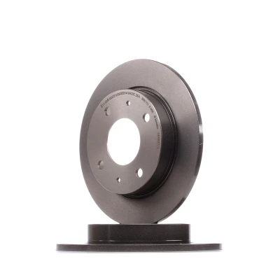 Imagem de BREMBO COATED DISC LINE 08.A607.11 Disco de travão 250 10 4 cheio revestido alto carbono MITSUBISHI: COLT 6, SMART: Forfour I