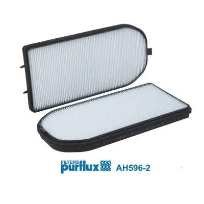 Imagem de PURFLUX AH596 2 Filtro, ar do habitáculo Filtro de pólen 382 180 30 BMW: 7