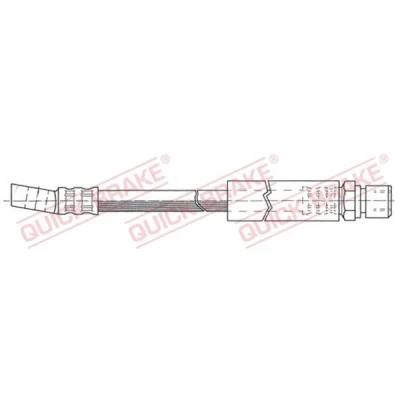Imagem de QUICK BRAKE 50.305 Mangueira de Travão 318mm com rosca interior OPEL: Vectra A CC, Calibra A, Astra F CC