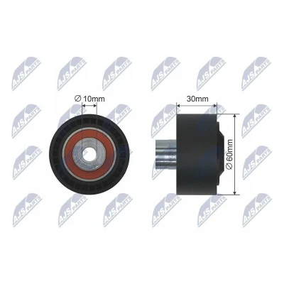 Imagem de NTY RNK CT 040 Rolo tensor, correia trapezoidal 60mm