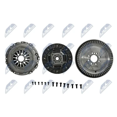 Imagem de NTY NZS FR 002 Kit de Embraiagem sem desembraiagem central com volante do motor, jogo parafusos FORD: MONDEO 3 Kombi, Stufenheck