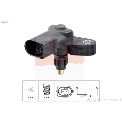 Imagem de EPS 1.860.253 Interruptor, luz de marcha atrás Made in Italy OE Equivalent MERCEDES BENZ: Classe C Sedan, E Sedan