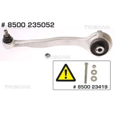 Imagem de TRISCAN 8500 235052 Braço de suspensão com articulação suspensão/guia, apoio borracha transversal Alumínio 16,2