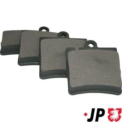 Imagem de JP GROUP 1363700610 Jogo de pastilhas para travão disco Eixo traseiro excl. contacto aviso desgaste MERCEDES BENZ: Classe C Sedan