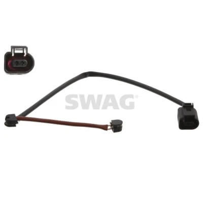 Imagem de SWAG 20 93 3998 Sensor de Desgaste Pastilha Freio Eixo dianteiro, lado esquerdo, direito PORSCHE: Cayenne