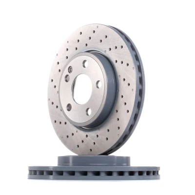 Imagem de FEBI BILSTEIN 44188 Disco de travão Eixo dianteiro 295 28 5 112 perfurado/ventilado revestido alto carbono MERCEDES BENZ: Classe A, CLA Carrinha