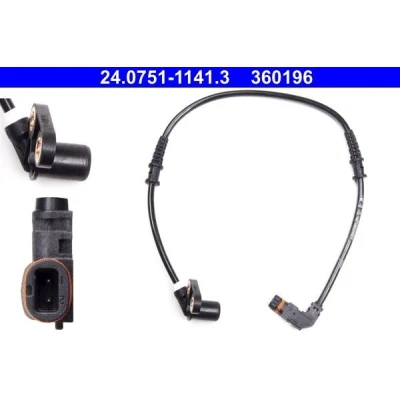 Imagem de ATE 24.0751 1141.3 Sensor de ABS 503 MERCEDES BENZ: Classe C T modell, SLK, Sedan