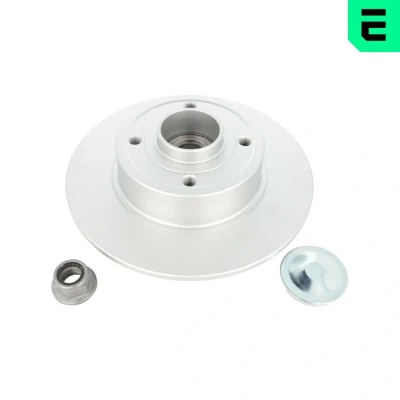 Imagem de OPTIMAL 702982BS1 Disco de travão 240 8 4/4 100 cheio revestido com o rolamento da roda integrado, sensor do ABS integrado RENAULT: MEGANE 2