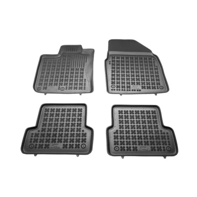Imagem de REZAW PLAST 201808 Conjunto de tapete chão Borracha à frente e atrás 4 preto medida NISSAN: Qashqai / Qashqai+2 I