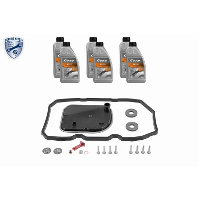 Imagem de VAICO V30 2252 Conjunto de peças, mudança óleo, caixa vel. automática com junta retentor, óleo para padrão