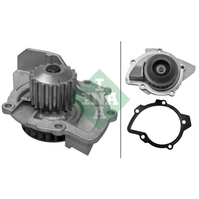 Imagem de INA 538 0102 10 Bomba de água com junta para accionamento da correia dentada PEUGEOT: 508 I SW, 3008 I, 308 FORD: FOCUS 3, MONDEO 4 Stufenheck