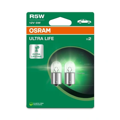 Imagem de OSRAM 5007ULT 2BL Lâmpada 12V 5W R5W