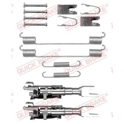Imagem de QUICK BRAKE 105 0883S Kit de acessórios, maxilas do travão SMART: Forfour II Hatchback, FIAT: Linea, OPEL: Astra H Caravan