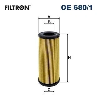Imagem de FILTRON OE 680/1 Filtro de óleo Cartucho filtrante