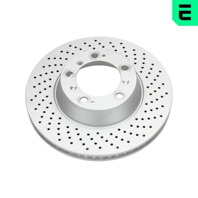Imagem de OPTIMAL BS 8964C Disco de travão Eixo traseiro direito 330 28 5/10 perfurado/ventilado revestido PORSCHE: 911 Coupe, Cabrio