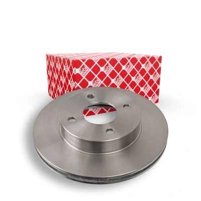 Imagem de FEBI BILSTEIN 108595 Disco de travão Eixo dianteiro 238 18,1 4 100 interior ventilado revestido NISSAN: MICRA 2