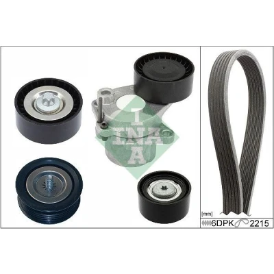 Imagem de Conjunto de correias trapezoidais Poly V INA 529 0529 10