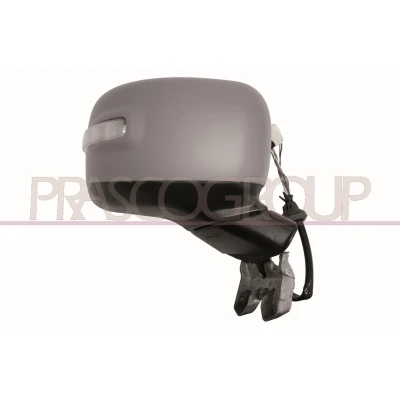 Imagem de Espelho retrovisor Prasco JE1007323 com sensor à direita subcapa elétrico aquecível, dobrável electricamente, convexo, sem cor JEEP: Renegade SUV