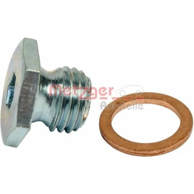 Imagem de METZGER 8030010 Bujão do Carter M12x1,5 Aço 17 com junta BMW: 3 Sedan, 1 Hatchback, Touring