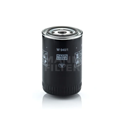 Imagem de MANN FILTER W 940/1 Filtro de óleo 3/4 16 UNF com uma válvula retenção aparafusado FORD: Ranger Mk2, TOYOTA: Land Cruiser 40 SUV