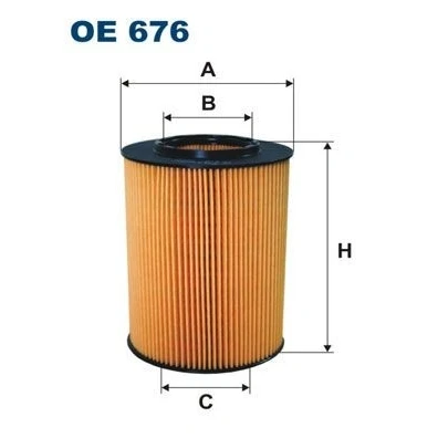 Imagem de FILTRON OE 676 Filtro de óleo Cartucho filtrante DAF: CF 85