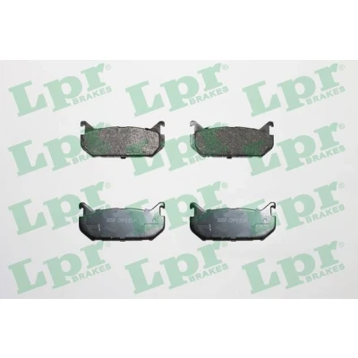 Imagem de LPR 05P512 Jogo de pastilhas para travão disco MAZDA: Xedos 6, 626 IV Hatchback, V Sedan