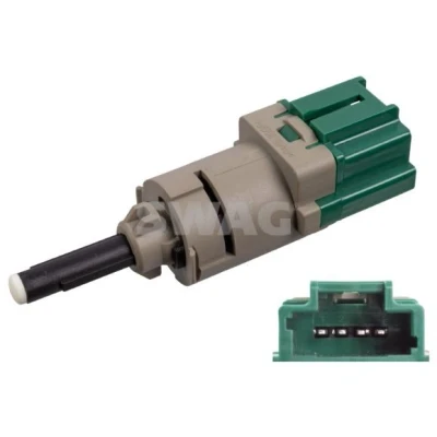 Imagem de SWAG 33 10 3317 Interruptor de luz stop elétrico PEUGEOT: 207 Hatchback, 307 SW, CITROËN: C4 I Grand Picasso, II Hatchback