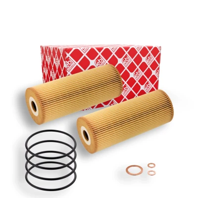 Imagem de FEBI BILSTEIN 105764 Filtro de óleo com retentor Cartucho filtrante