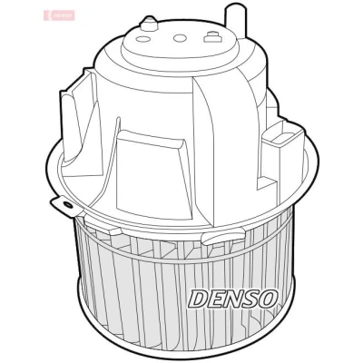 Imagem de DENSO DEA10050 Ventilador do Habitáculo para veículo com volante à esquerda FORD: Transit Mk5 Minibus