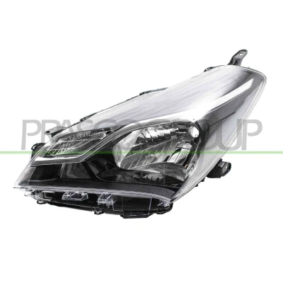 Imagem de PRASCO TY3304804 Farol Principal esquerda H4 preto sem motor de regulação do alcance dos faróis TOYOTA: Yaris III Hatchback