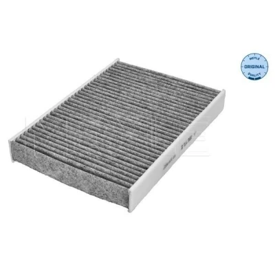 Imagem de MEYLE 112 320 0027 Filtro, ar do habitáculo com efeito de absorção odor, Filtro carvão ativado, Cartucho filtrante 254 182 35