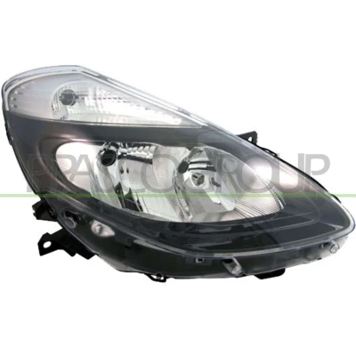 Imagem de PRASCO RN3274933 Farol Principal à direita H7/H7 preto com motor de regulação do alcance dos faróis RENAULT: Clio 3, III Grandtour