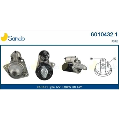 Imagem de SANDO 2015250.0 Alternador 12V 120A VOLKSWAGEN: Passat B5 Sedan, Golf 4, Sharan I, SEAT: Ibiza 2, 3, Córdoba II AUDI: A3 Hatchback
