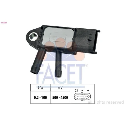 Imagem de FACET 10.3291 Sensor 100kPa sem peças de conexão, tubo ligação Made in Italy OE Equivalent RENAULT: MEGANE 3 Grandtour